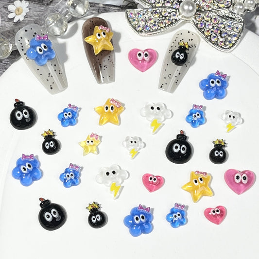 Cute Mini Jelly No Point Cartoon Nail Care Nail Art