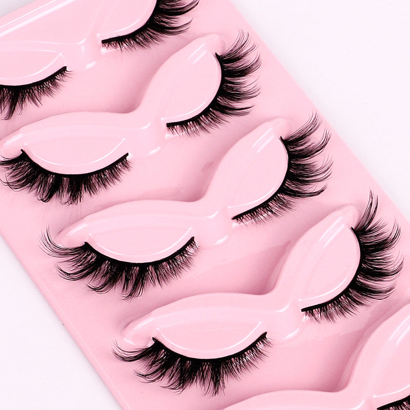 Flying Eyelashes Pairs Thick Exaggerated Curling One False Lashes