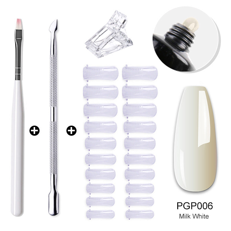 Beauty Crystal Extended Glue Suit Quick Nail Tool Set