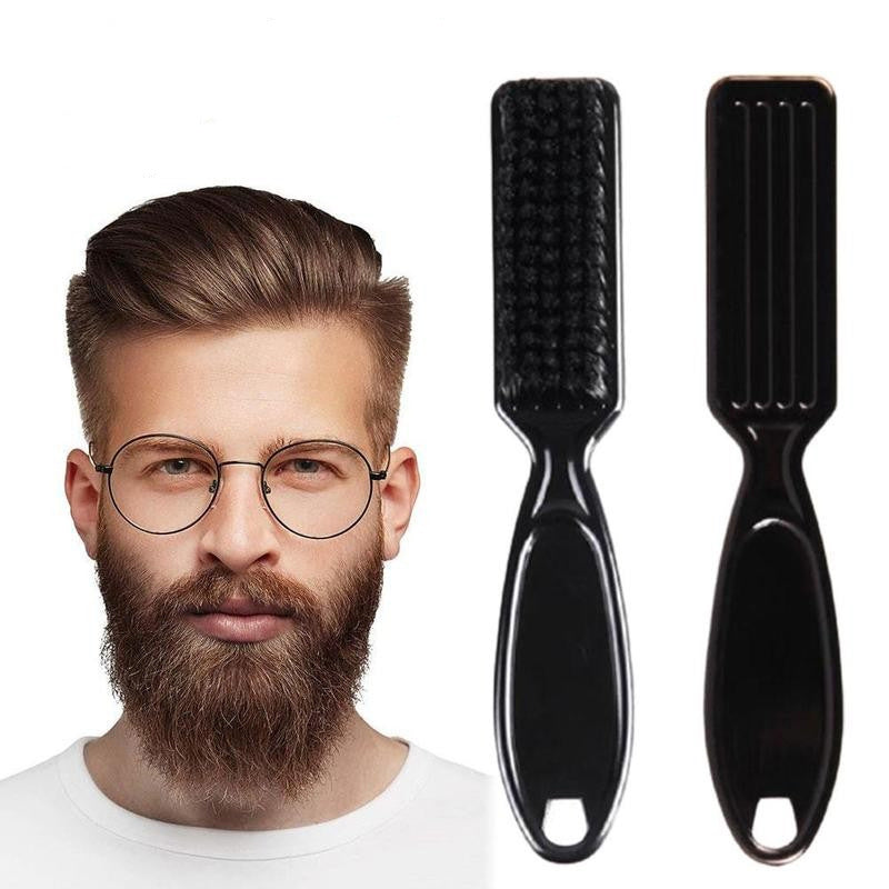 Kit de stylo à barbe pour hommes, brosses et peignes à cheveux imperméables pour modelage de la ligne de tête