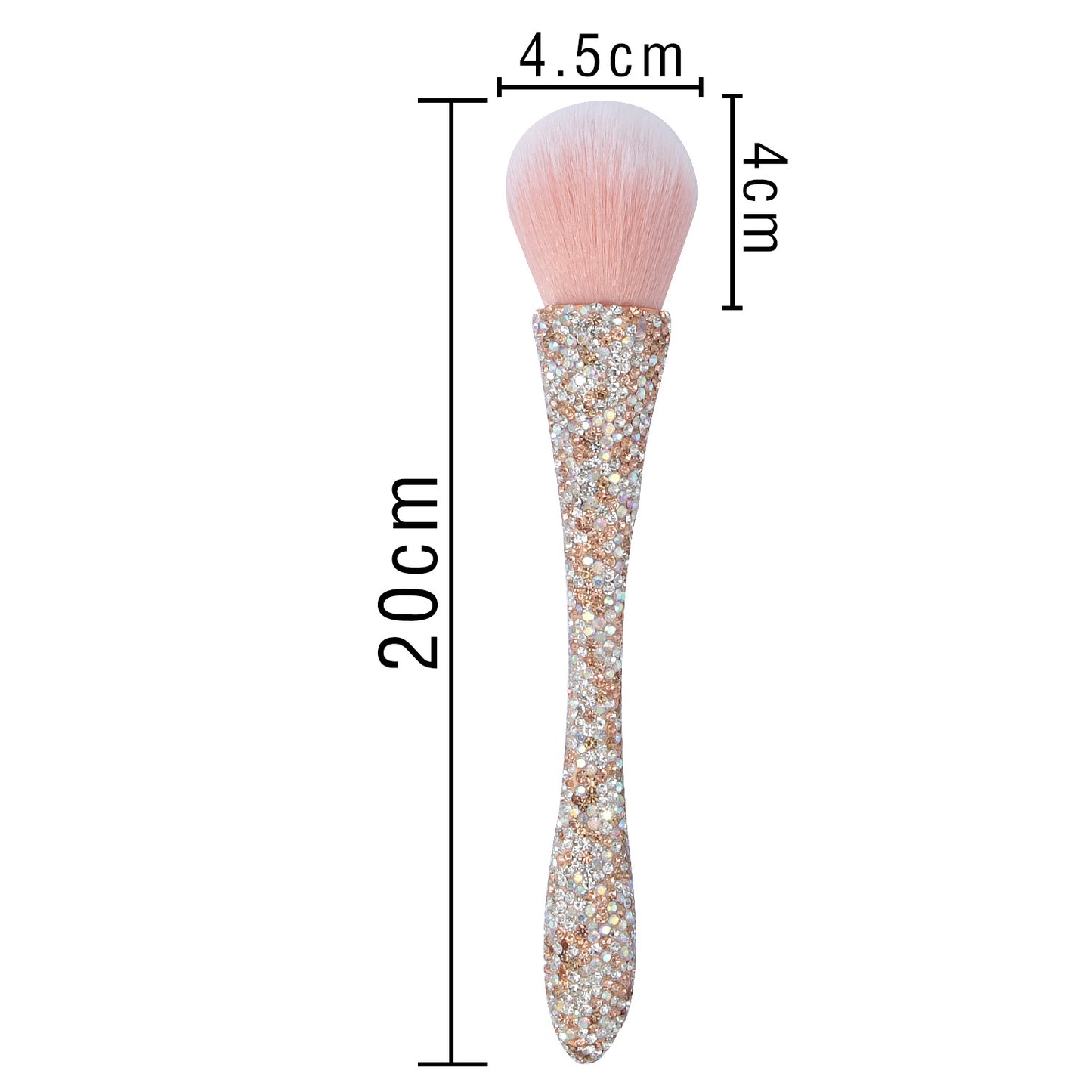 Small Waist Powder Brush Goblet Finishing Blush Beginner Makeup Brushes Accessories