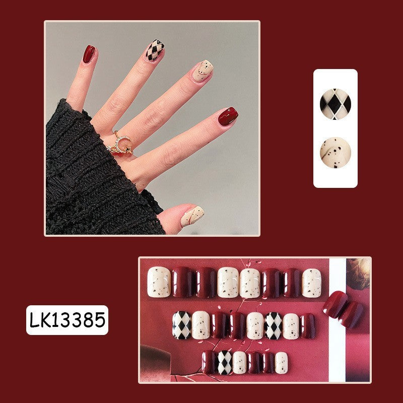 Glue Diamond Beauty Pure Desire Ice Nail Stickers