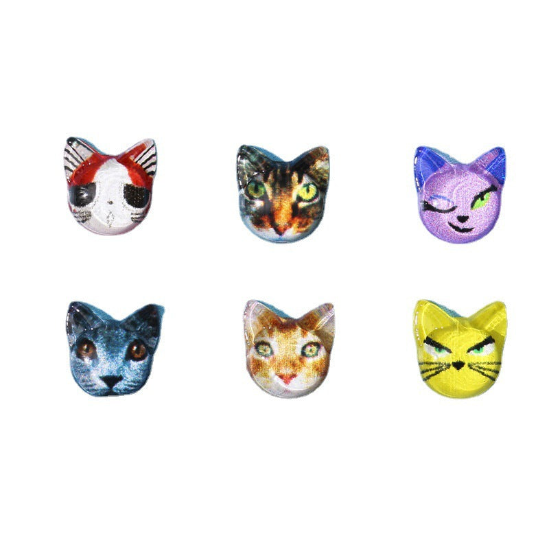 Kitty Animal Three-dimensional Smart Color Glossy Nail Care Nail Art