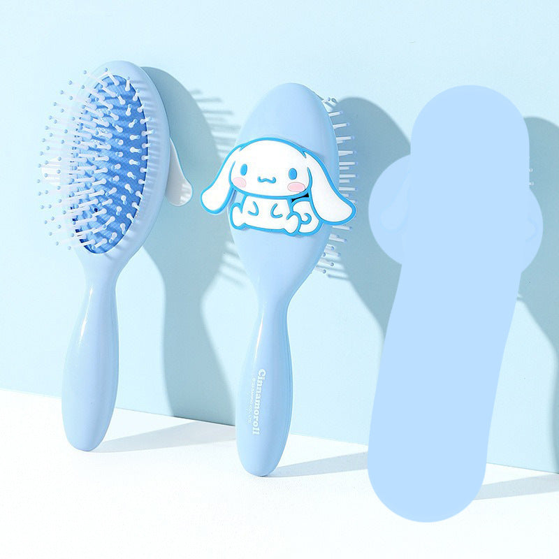 Brosses et peignes à cheveux à coussin d'air autorisés en forme de cœur mignon