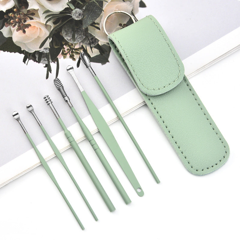 Portable Stainless Steel Ear Cleaning Tools Makeup Accessories