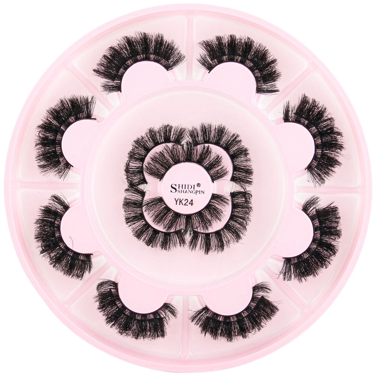 Natural Thick Exaggerated Sheer Root Tail False Lashes