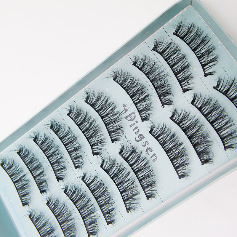 Eyelashes For Three-dimensional Eyelash Natural Thick False Lashes