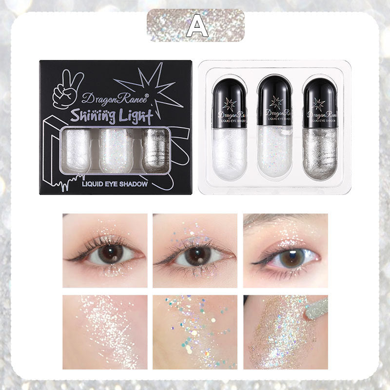 Shadow Pearlescent Thin Glittering Brightening Crystal Highlight Eyeshadow