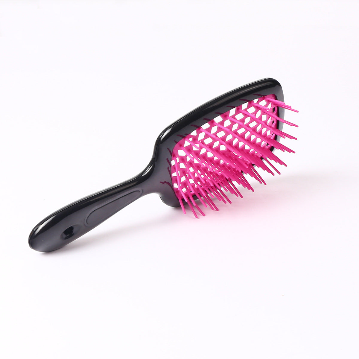 Brosses et peignes de massage pour cheveux secs et humides en nid d'abeille creux