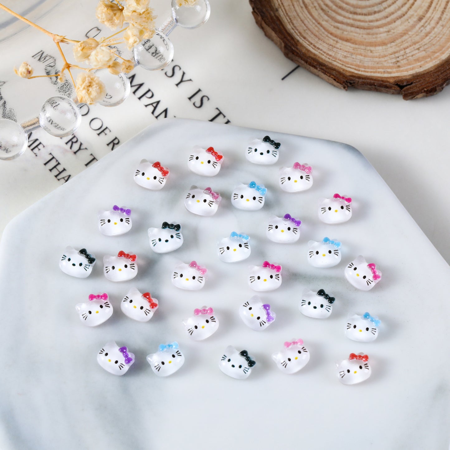 Ornament Cute Cartoon Mini Super Small Nail Care Nail Art