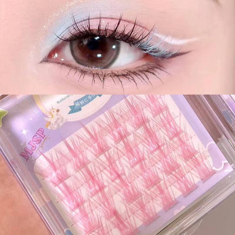 Fashion Colorful Fantasy Color Eyelashes Hot False Lashes