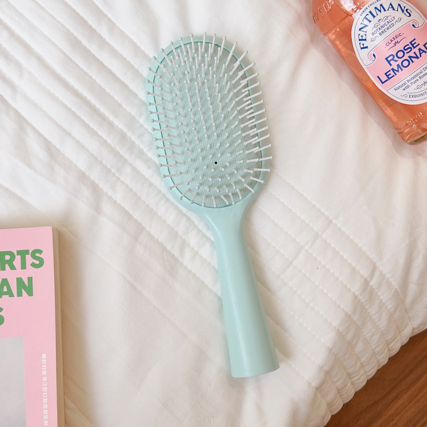 Brosses et peignes à cheveux bouclés portables à coussin d'air mignon