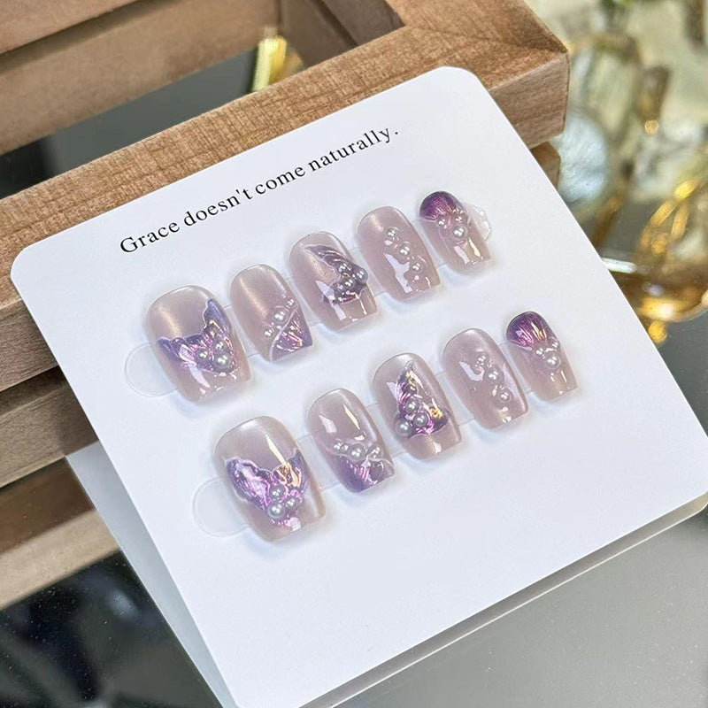 Pure Handmade Therapy Wear Desire Shaped Nail Stickers