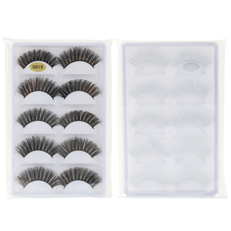 Blue Eyelashes Natural Thick Pairs Eyelash False Lashes