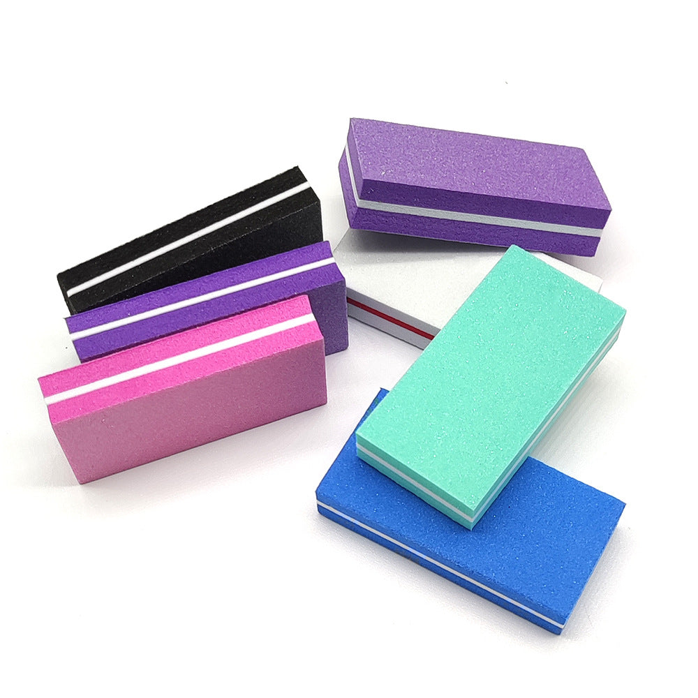 Rub High Elastic Polished Tofu Block Polishing Nail Tool Set