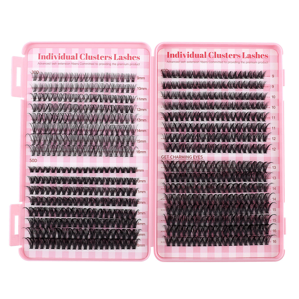 Single Cluster Individual Eyelash Large Capacity False Lashes