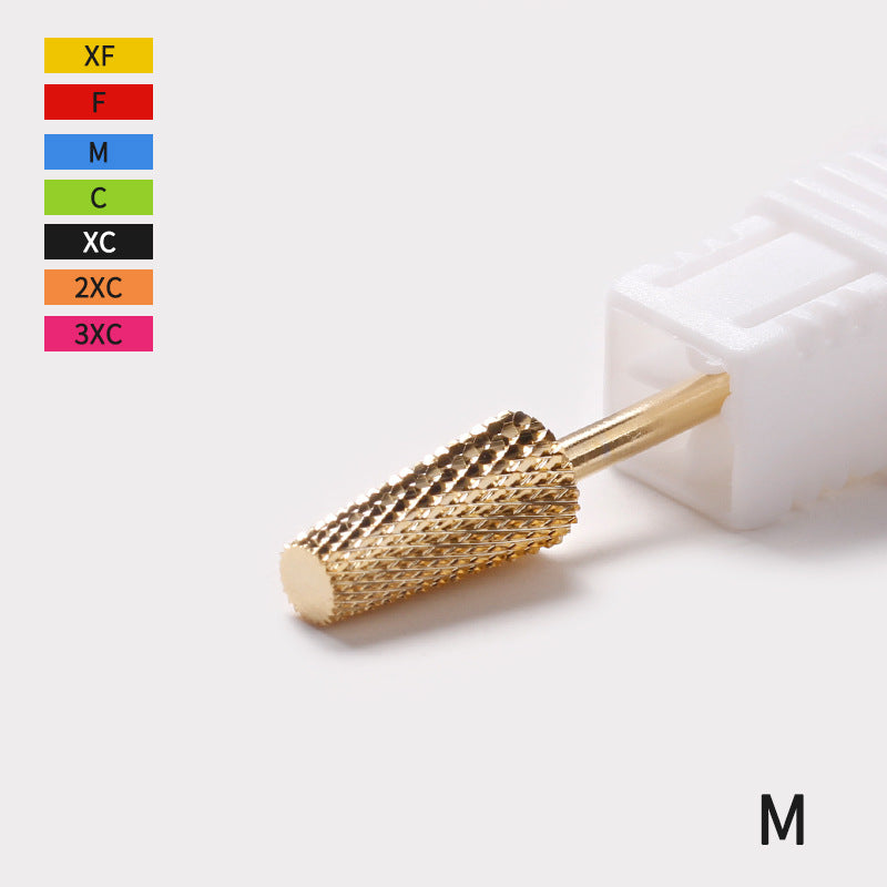 Ensemble d'outils de forage et de clouage en alliage pour machine à tête de meulage en acier