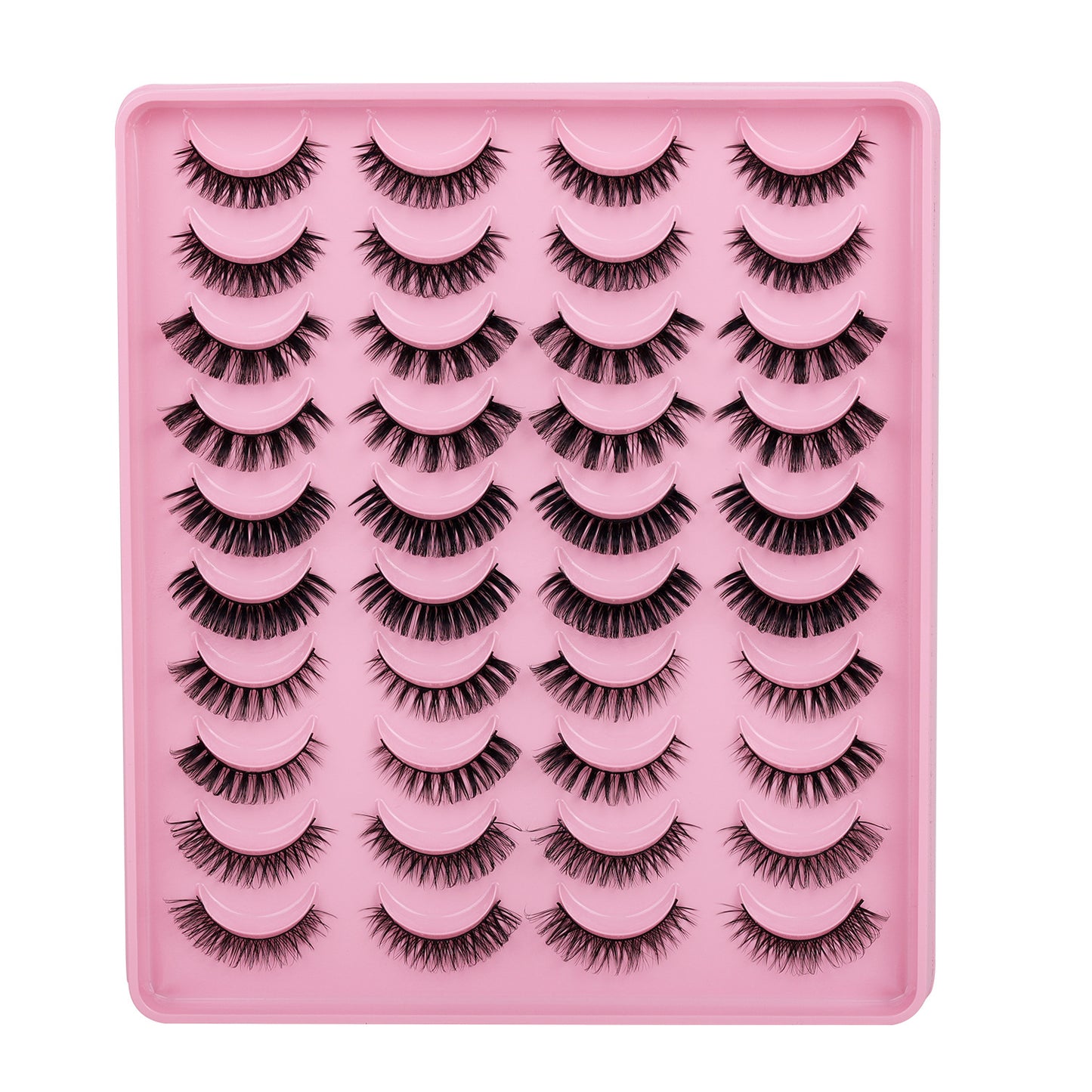 Curly Russian Eyelashes Fluffy Thick Three-dimensional False Lashes