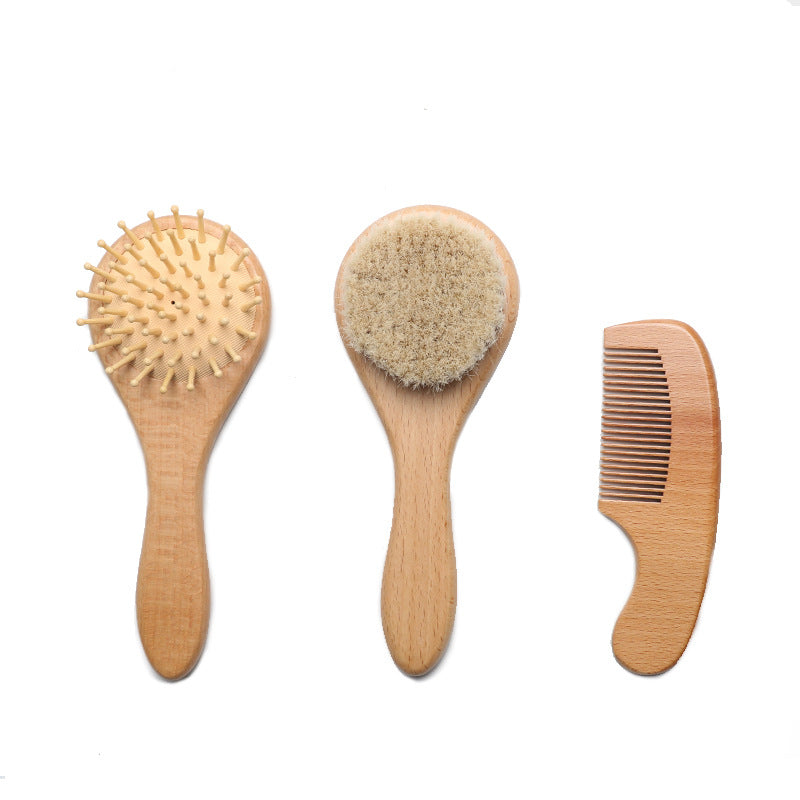 Brosse en laine Airbag Shampooing portable Brosses et peignes à cheveux doux