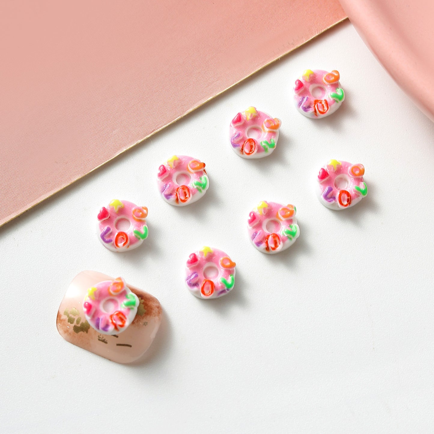 Ornament Mini Candy Toy Cream Dessert Barrettes Phone Nail Care Nail Art