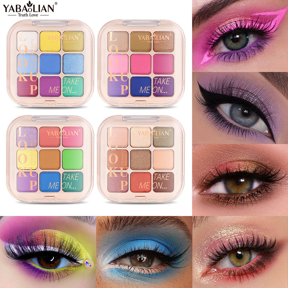 Shadow Plate Colorful Fog Shimmer Thin Eyeshadow