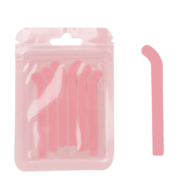 Joint en silicone pour cils - Bande de protection - Accessoires de maquillage de couleur