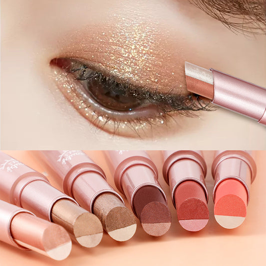 Waterproof Not Easy To Smudge Pearlescent Thin Glittering Eyeshadow