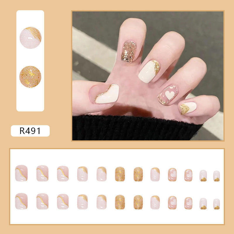 Glue Diamond Beauty Pure Desire Ice Nail Stickers