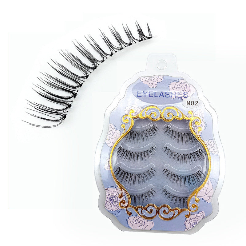 Transparent Fine Stem Little Devil Mixed False Lashes