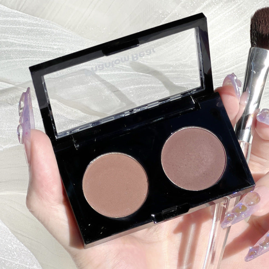 Two-color Shadow Plate Daily Light Earth Color Eyeshadow