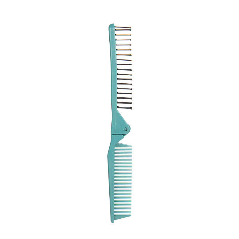 Brosses et peignes de coiffure pliables portables à double usage pour voyage