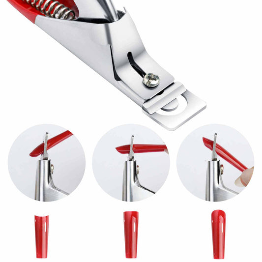 Manicure Scissors Fake Tip Shear Type Nail Tool Set