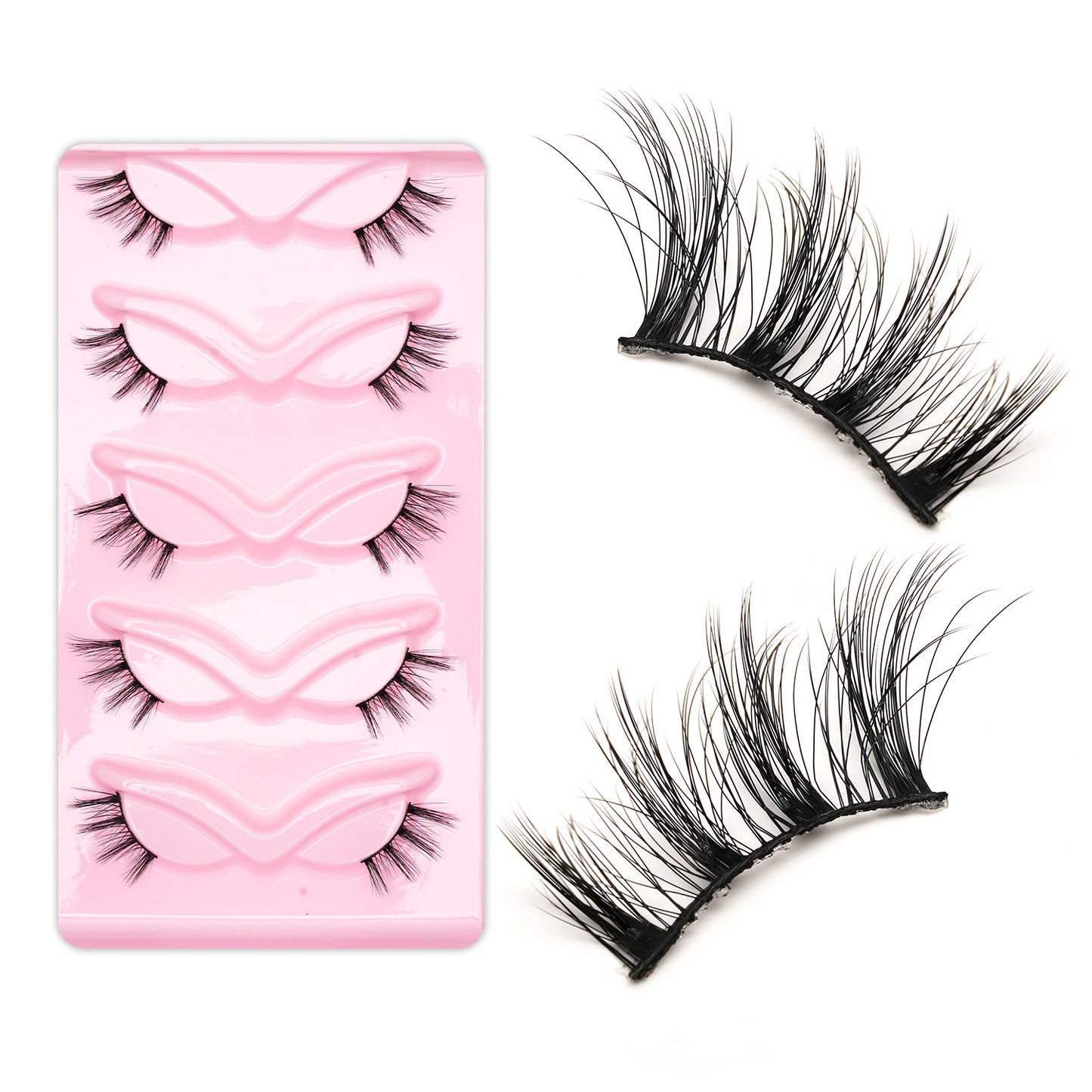 Fox Oblique Eyelashes Fluffy Thick Curl False Lashes