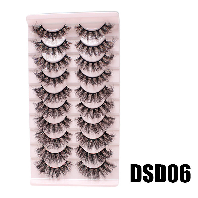 Explosion Style For Suit Thick Natural False Lashes