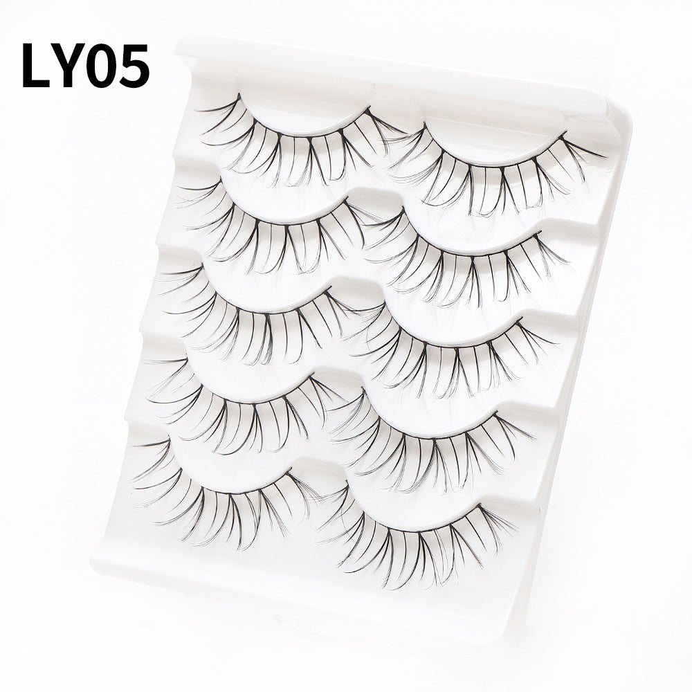 Sharpened Eyelashes Natural Fairy Comic Nude Eyelash Barbie False Lashes