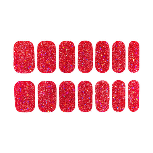 Four-color Powder Gel Oil Film Waterproof Nail Stickers