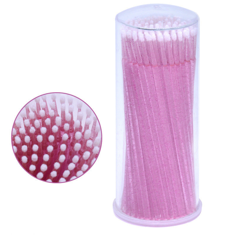 Colorful Multifunctional Cosmetic Cotton Swab Eyelash False Lashes