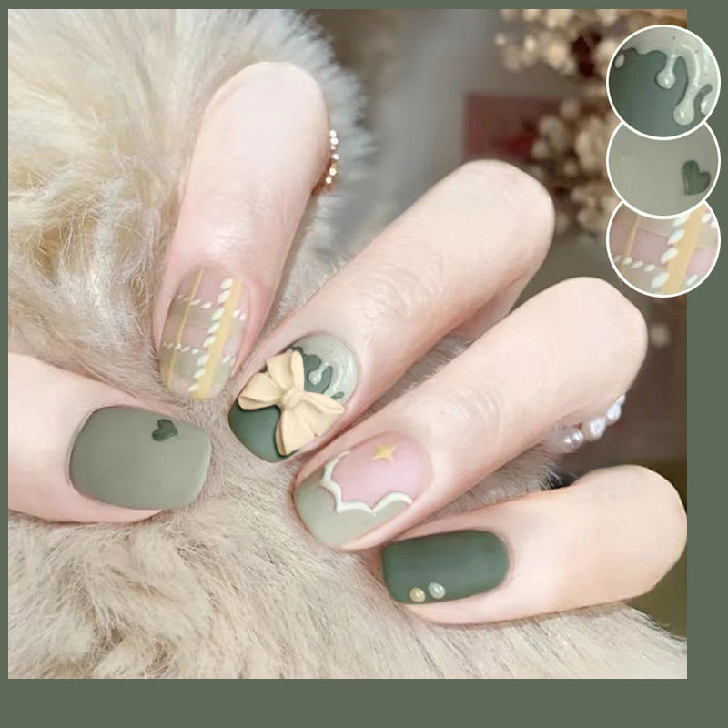 Patch amovible Summer Camellia Manucure Wear Nail Art