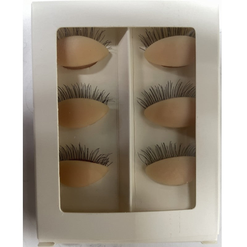 Mannequin Head Practice Replacement Eyelid Messy Eyelash Makeup Accessories