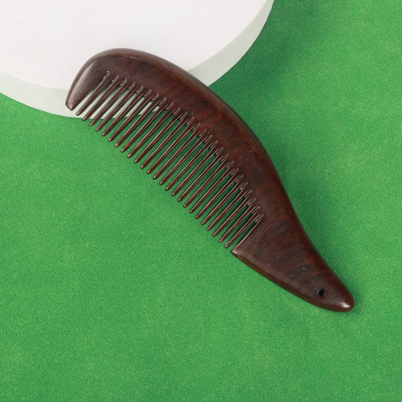 Brosse à cheveux en ébène cm pour modelage de coiffure, manche en boule, brosses et peignes pour cheveux fins