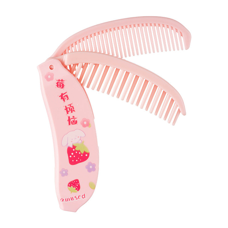 Folding Massage Scalp Portable Small Travel Hair Brushes & Combs