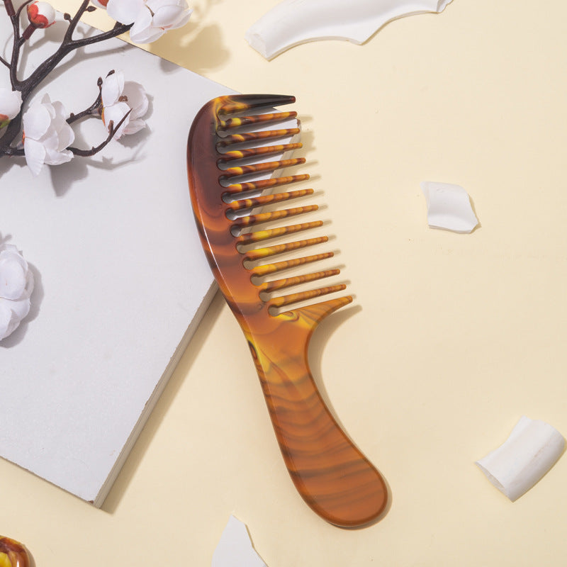 Brosses et peignes à cheveux pour la maison, brosses à dents larges et denses pour massage des femmes