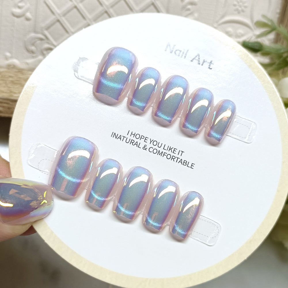 Patch UV Crystal Cat's Nail Art Split Code en dix pièces