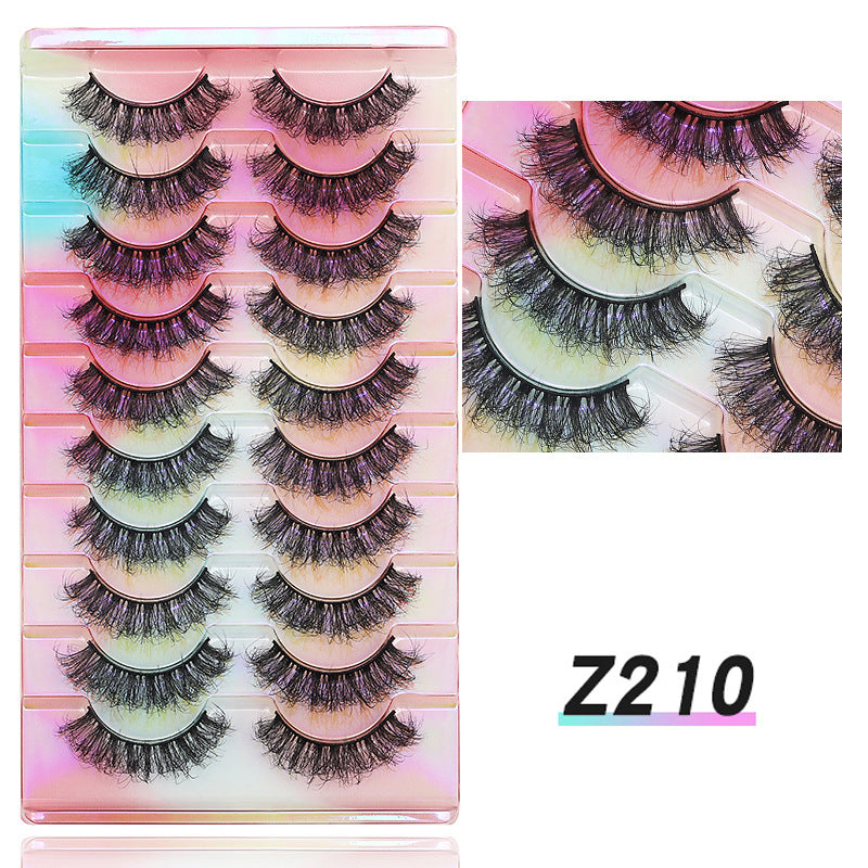 Eyelashes Stable Fried Eyelash Curling Pairs False Lashes