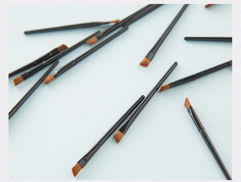 Oblique Angle Small Size Eyebrow Brush Makeup Accessories