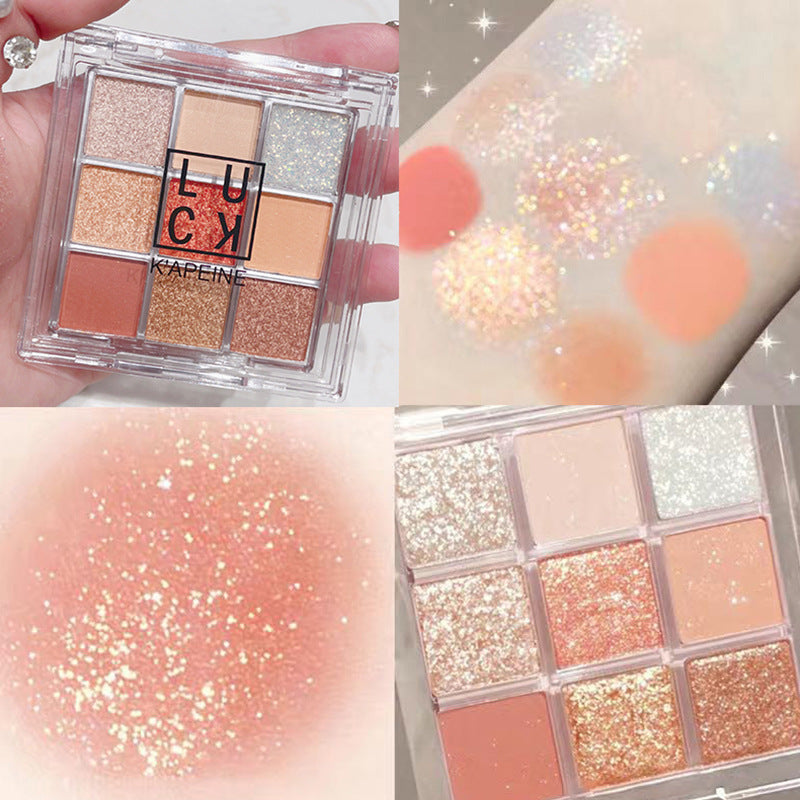 Transparent Shadow Plate Glitter Shiny Crystal Shimmer Eyeshadow