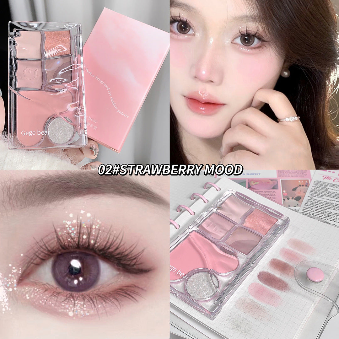 Plate Powder Fine Low Saturation Beginner Eyeshadow