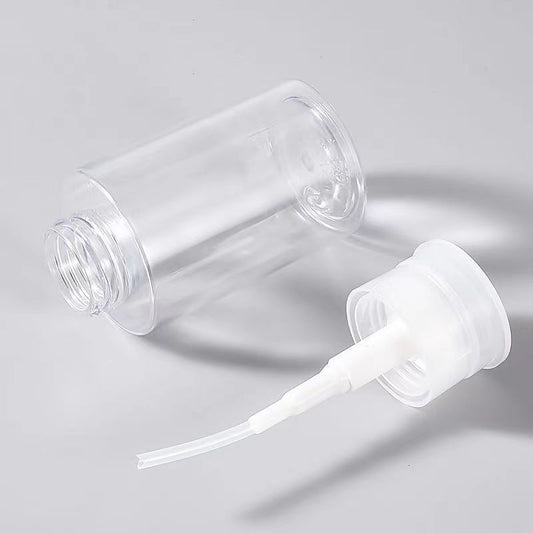 Pump Bottle Pressure Type Cleansing Oil Remover Nail Tool Set