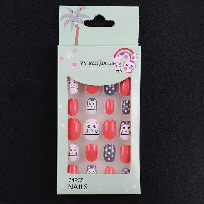 Faux ongles pour enfants en boîte Wear Armor Nail Art