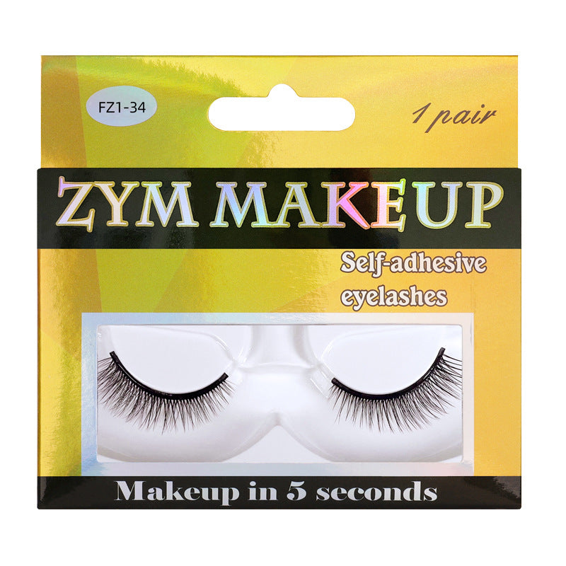 Self-adhesive Eyelashes Multiple Options Novice Adhesive False Lashes